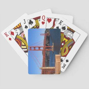 Jeu De Cartes La lumière du matin baigne le Golden Gate Bridge