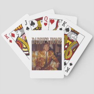 Jeu De Cartes La Maison Blanche de Papa Trump   Cadeau Trump