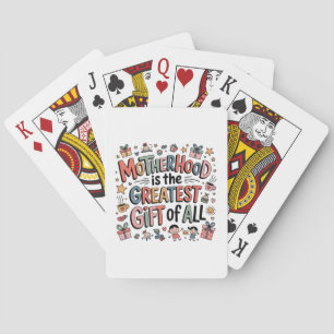Jeu De Cartes La maternité est le plus beau cadeau qui soit