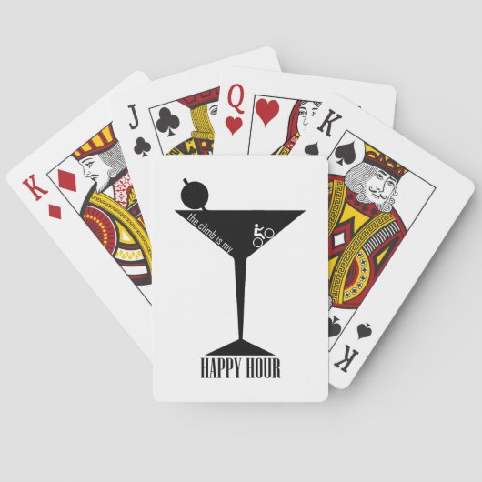 Jeu De Cartes La Montée Est Mon Heureuse Heure (dos)