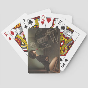 Jeu De Cartes La mort et la jeune femme