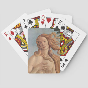 Jeu De Cartes La Naissance de Vénus (détail) de Sandro Botticell