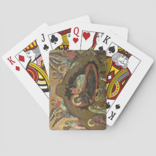 Jeu De Cartes La Nativité, (huile sur panneau)