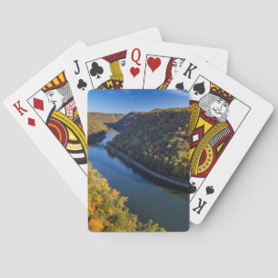 Jeu De Cartes La New River Gorge à Hawks Nest State Park
