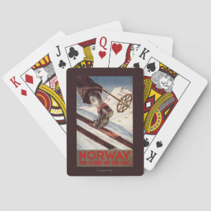 Jeu De Cartes La Norvège - la maison du ski
