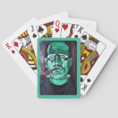 Jeu De Cartes La peinture de Monster par Alfred Fox (dos)