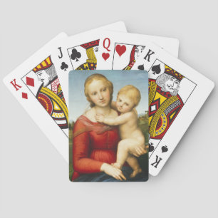 Jeu De Cartes La Petite Madone Cowper, v. 1505 (huile sur pannea