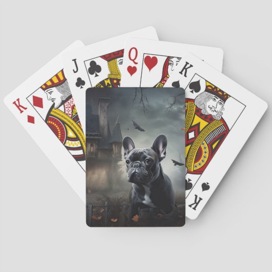 Jeu De Cartes La peur de l'Halloween (dos)