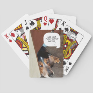 Jeu De Cartes La photo faite sur commande créent votre propre