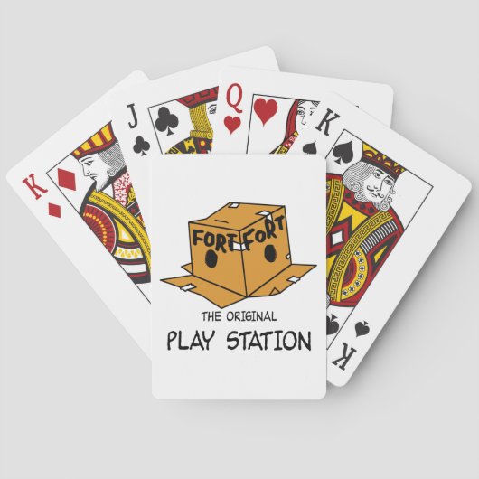 Jeu De Cartes La Play Station d'origine (dos)