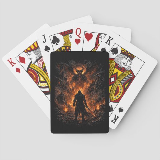 Jeu De Cartes La Porte de l'Enfer (dos)