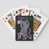 Jeu De Cartes La queue étrange d'Oddzilla (dos)