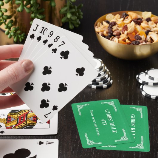 Jeu De Cartes la règle 73 de Gibbs (In Situ)