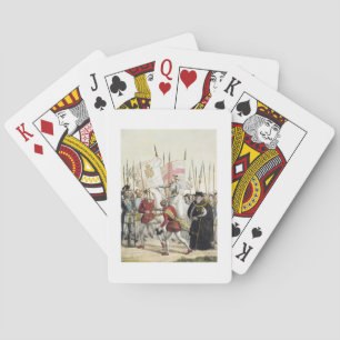 Jeu De Cartes La reine Elizabeth I (1530-1603) Rassemblement des