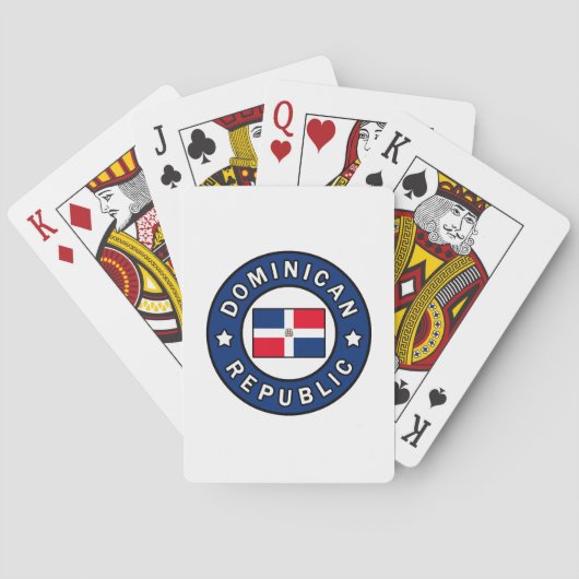 Jeu De Cartes La République Dominicaine (dos)