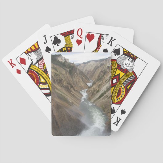 Jeu De Cartes La rivière Yellowstone (dos)