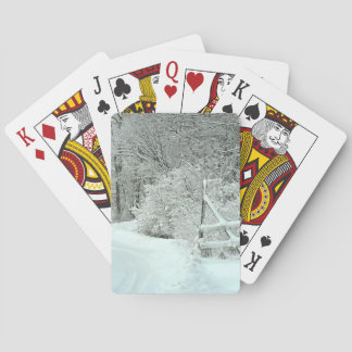 Jeu De Cartes La route à l'hiver