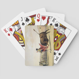 Jeu De Cartes La Suerte de la Capa, 1865 (colour litho)