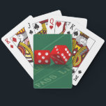 Jeu De Cartes La Table Des Craps Avec Le Dice De Las Vegas<br><div class="desc">Red Dice avec le texte de Las Vegas dessus, sur un arrière - plan de table craps. ~~~ Ici au magasin *Las Vegas Icons*, vous trouverez des designs incluant certains des sites les plus populaires de Las Vegas, y compris la Affiche de bienvenue Las Vegas, des jetons de poker simulés,...</div>