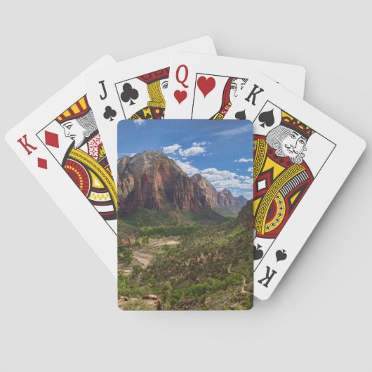 Jeu De Cartes La vallée du Parc national de Zion (dos)