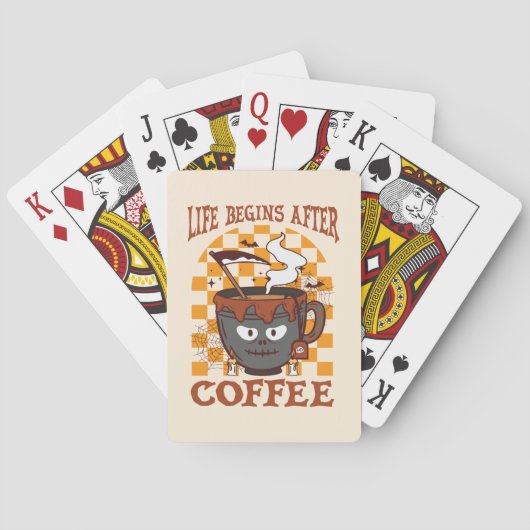 Jeu De Cartes La vie commence après le café (dos)