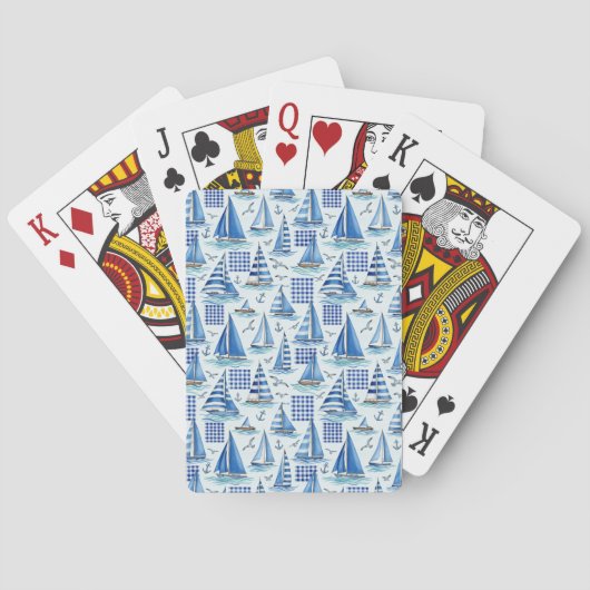 Jeu De Cartes La vie côtière Océans bleus (dos)