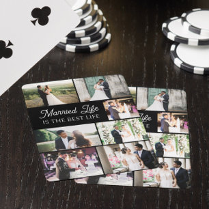Jeu De Cartes La vie de marié est la meilleure vie Photomontage