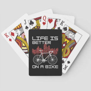 Jeu De Cartes La vie est meilleure à vélo