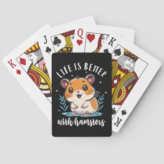 Jeu De Cartes La vie est meilleure avec les hamsters (dos)