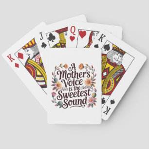 Jeu De Cartes La voix d'une mère est le son le plus doux