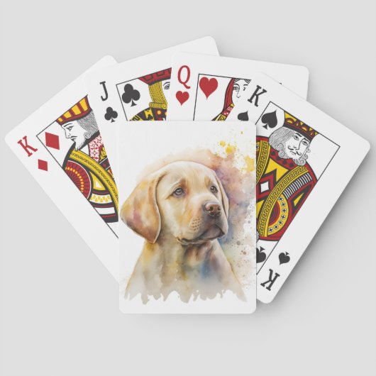Jeu De Cartes Labrador Classic Playing Cartes (dos)