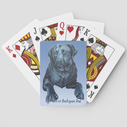 Jeu De Cartes Labrador Dog Cards Hunting Dog (dos)