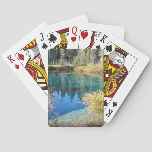 Jeu De Cartes Lac Crater Oregon (dos)