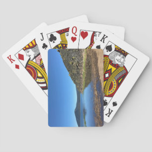 Jeu De Cartes Lac Davis avec rochers de lave, OR