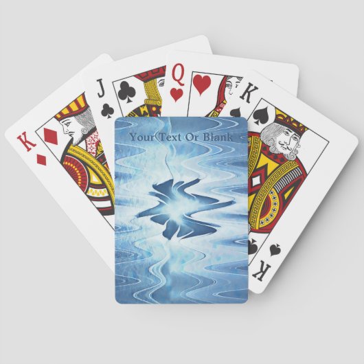 Jeu De Cartes Lac glaciaire (dos)