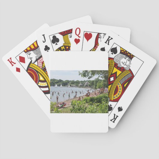 Jeu De Cartes Lac Harriet Shoreline et bande Shell (dos)