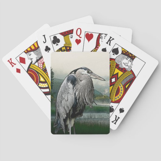 Jeu De Cartes Lac Heron (dos)