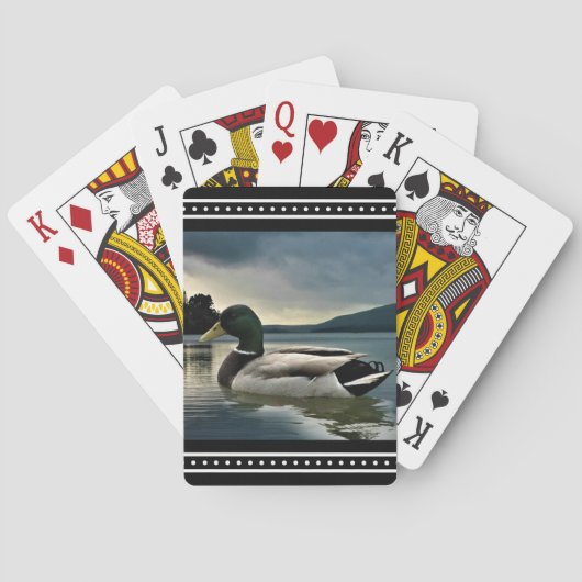 Jeu De Cartes Lac Mallard Duck (dos)