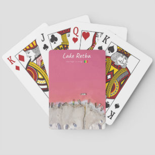 Jeu De Cartes Lac Retba, Sénégal - Bateaux du lac rose