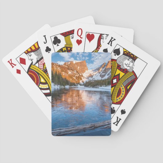 Jeu De Cartes Lac rêveur glacial (dos)