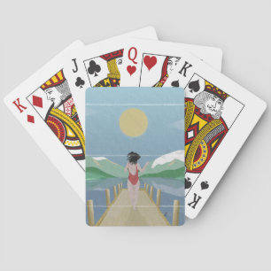 Jeu De Cartes Lac Rotoiti Nouvelle-Zélande