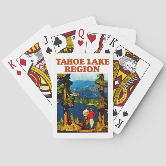 Jeu De Cartes Lac Tahoe (dos)