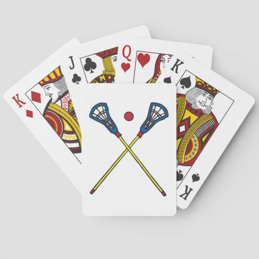 Jeu De Cartes Lacrosse (dos)