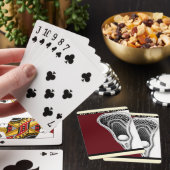 Jeu De Cartes Lacrosse cadeau de nouveauté (In Situ)