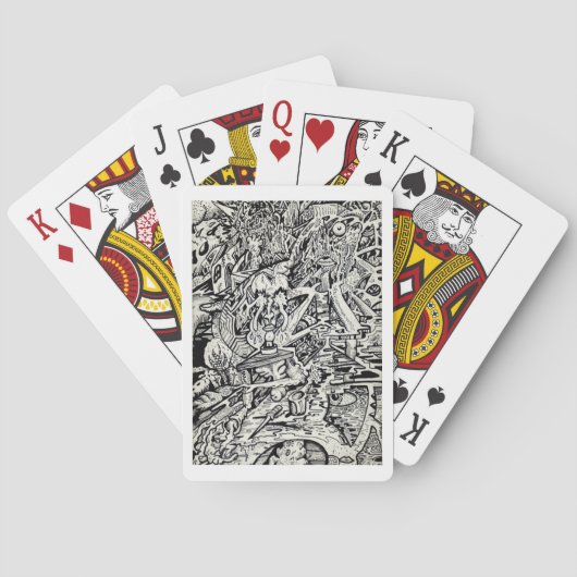 Jeu De Cartes L'Adept, ou une Transfiguration Freakish (dos)