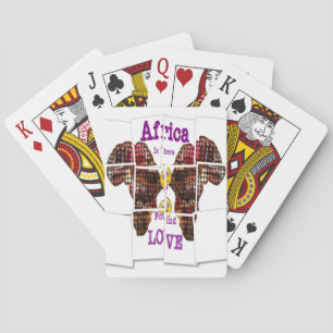 Jeu De Cartes L'Afrique c'est là que j'ai trouvé l'amour