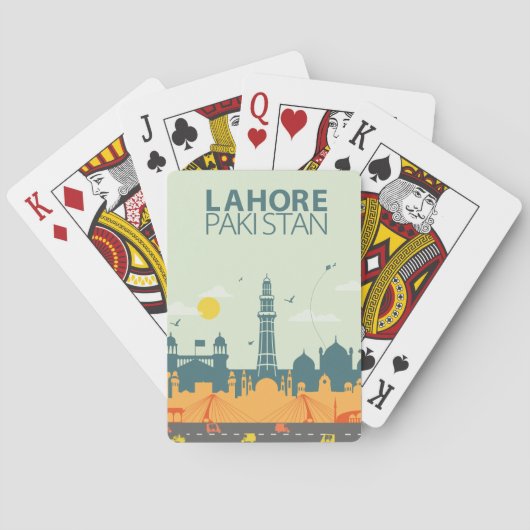 Jeu De Cartes Lahore - Pakistan (dos)