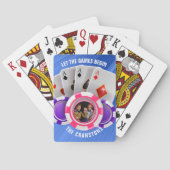Jeu De Cartes Laisser Les Jeux Commencer Le Poker Design (dos)