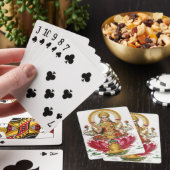 Jeu De Cartes Lakshmi Déesse Hindoue (In Situ)