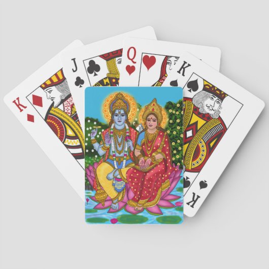 Jeu De Cartes Lakshmi Narayan Jouer aux cartes (dos)